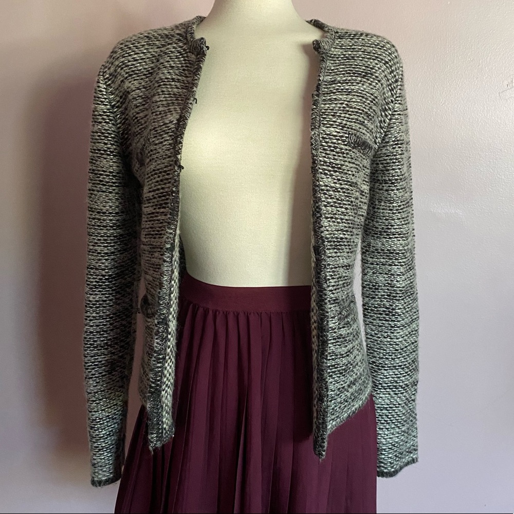 Grey cardigan